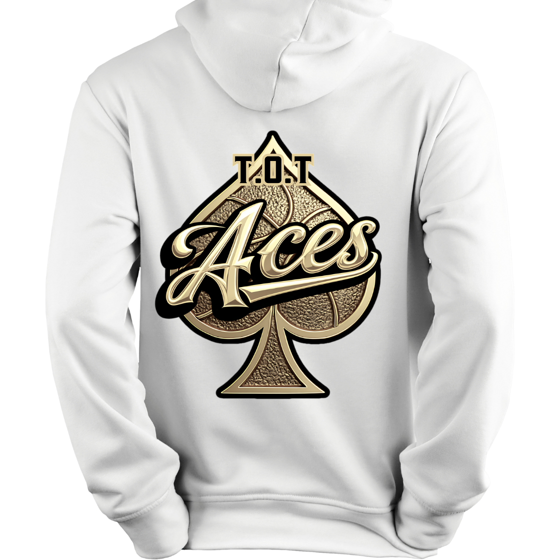 T.O.T Aces Zip Up Hoodie
