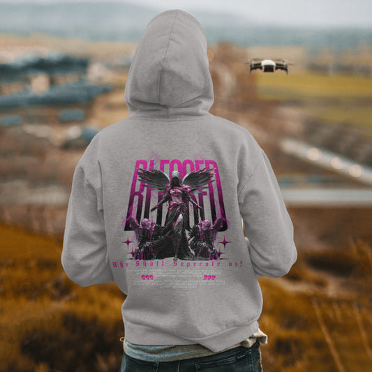 Who Shall Separate Us? Christian Streetwear Hoodie - Romans 8